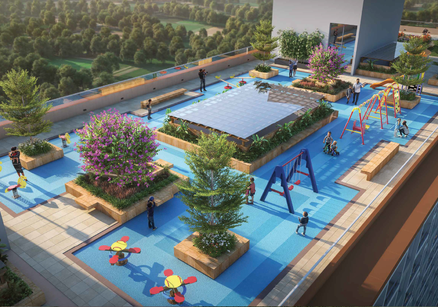 Exterior view of Saheel Itrend Vesta &mdash; photo gallery, images, brochure, amenities, cost sheet, price breakup, availability details, RERA number, RERA certificate, possession date, layout plan, logo, floor plan, master plan, and location map showcasing project highlights and features.