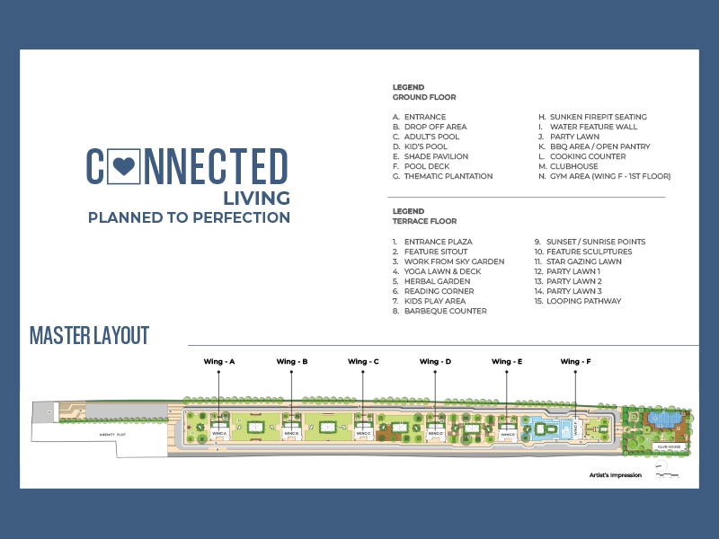 Floor plan of Saheel Itrend Vesta &mdash; photo gallery, images, brochure, amenities, cost sheet, price breakup, availability details, RERA number, RERA certificate, possession date, layout plan, logo, floor plan, master plan, and location map showcasing project highlights and features.